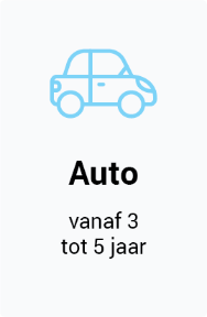 Financiering auto van 3 tot 5 jaar